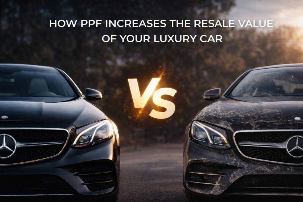 How PPF Increases the Resale Value of Your Luxury Car