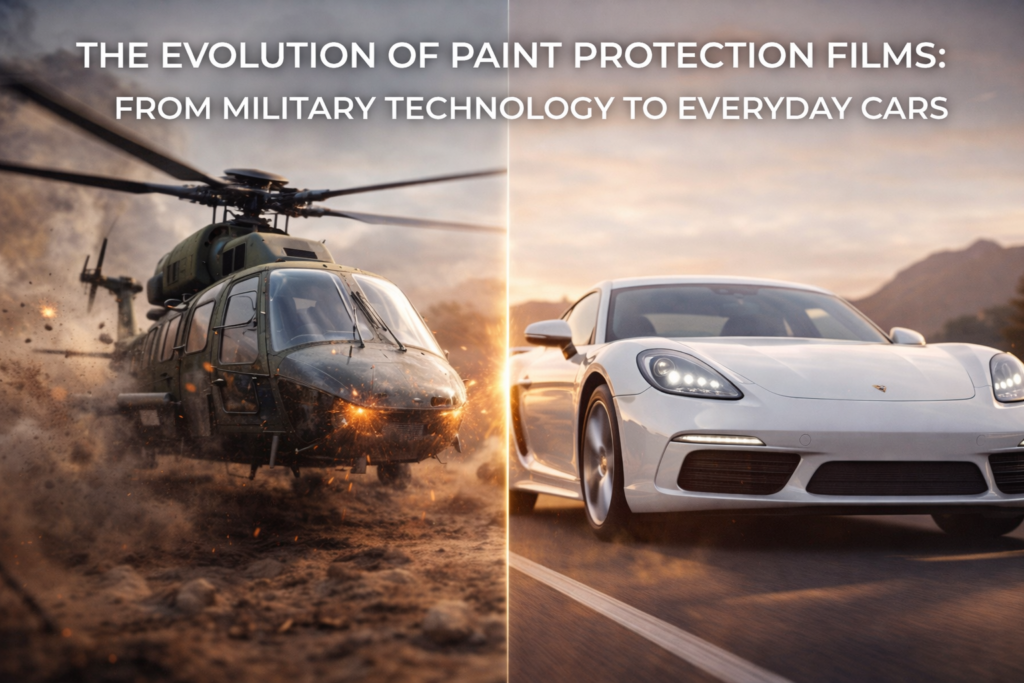 The Evolution of Paint Protection Films; From Military to Daily-use Cars
